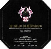 Ciacci Piccolomini dAragona - Brunello di Montalcino Vigna di Pianrosso 2018 (3L)
