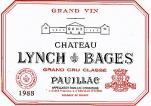 Ch�teau Lynch-Bages - Pauillac 2018
