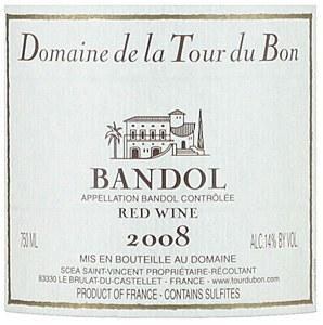 Domaine de la Tour du Bon - Bandol 2020