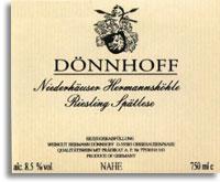 Donnhoff - Niederhauser Hermannshohle Riesling Spatlese 2019
