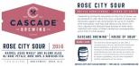 Cascade Brewing - Rose City Sour Beer 0