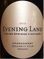 Evening Land -  Seven Springs Vineyard Chardonnay 2022