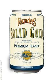 Founders Brewing Company - Solid Gold Premium Lager