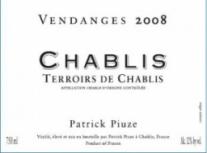 Patrick Piuze Terroir De Chablis Chablis Chardonnay 2022